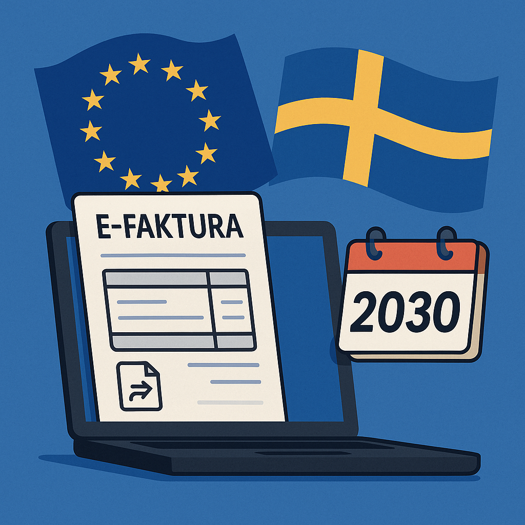 E‑faktura 2025‑2030: Vad vet vi egentligen – och hur förbereder du ditt företag?